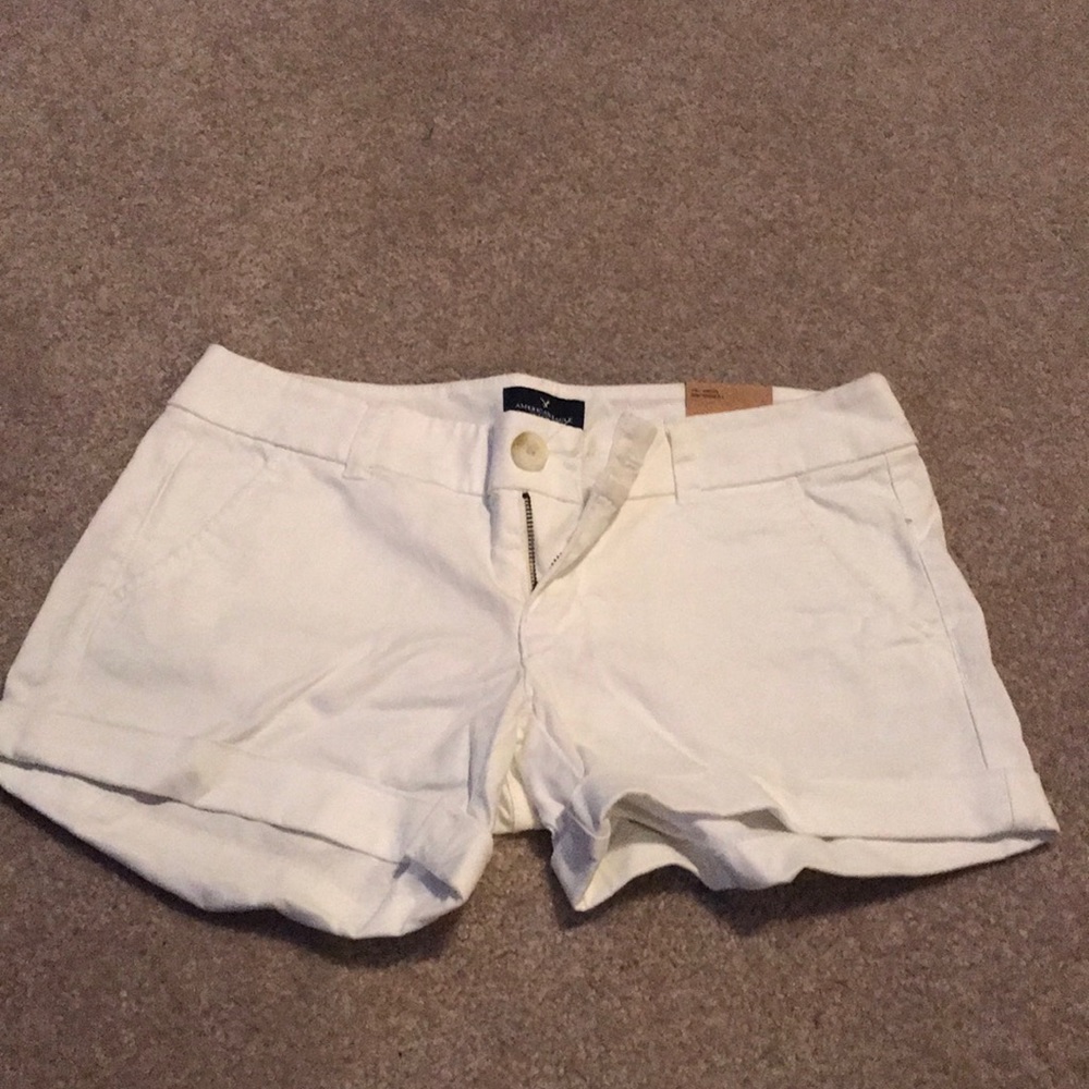 White Shorts